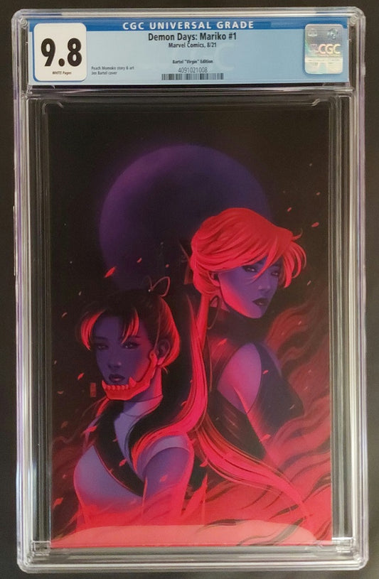 CGC 9.8 Demon Days: Mariko (Bartel Virgin Cover)